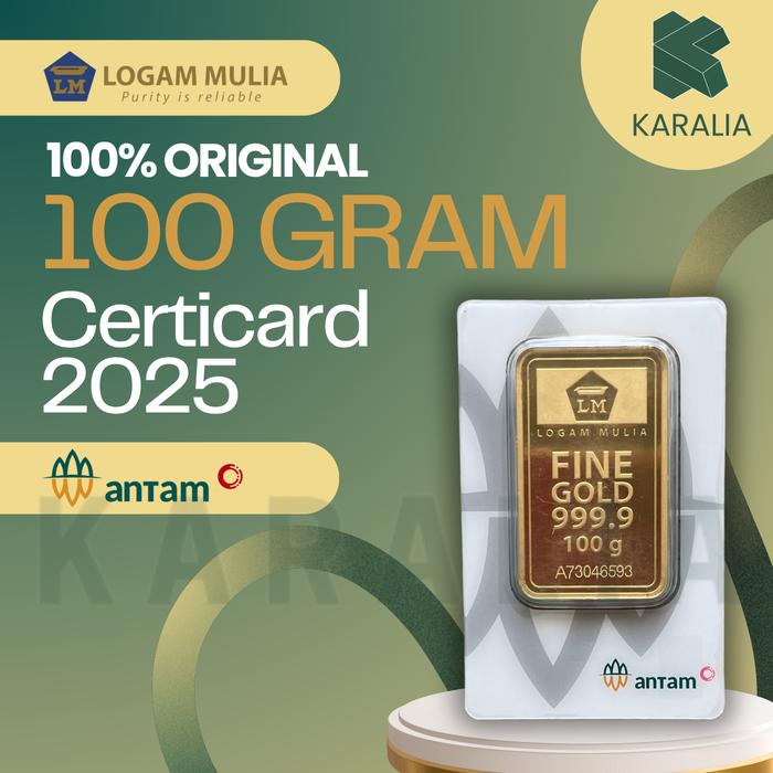 Emas Antam 100 Gram