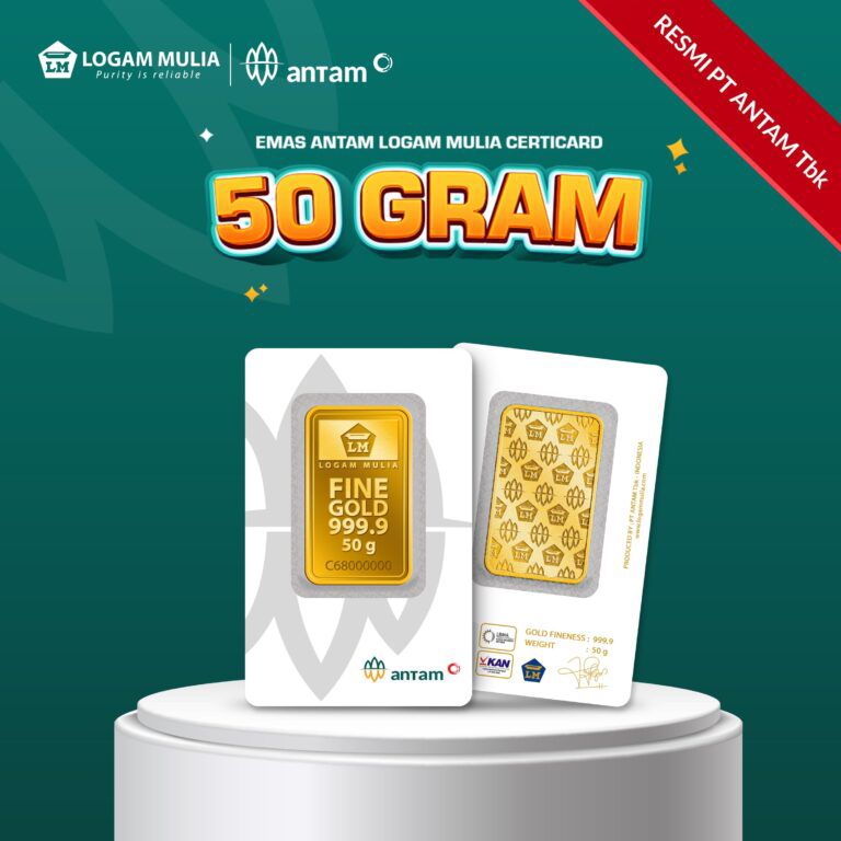 Emas Antam 50 Gram